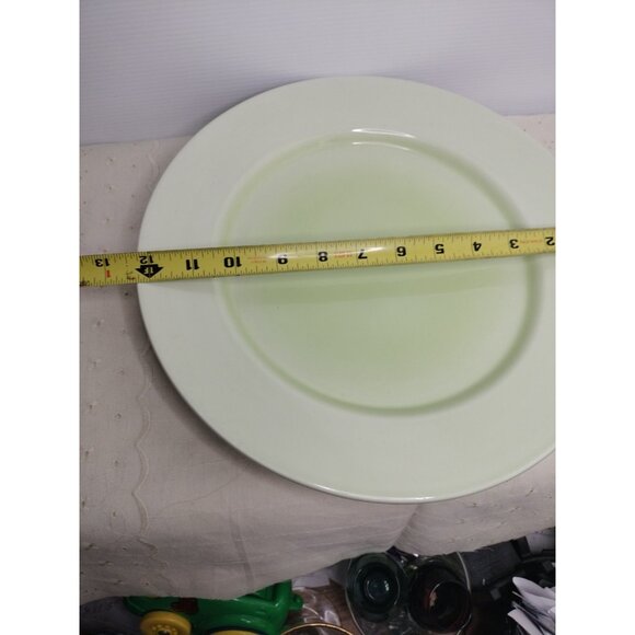 Dinner Platters 12"25 Pastel Green Target Home Brand Set Of 2 - Picture 5 of 8